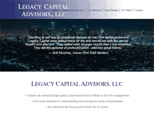 Tablet Screenshot of legcap.com